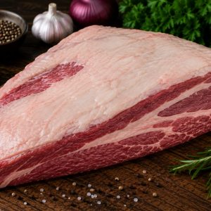Brisket mit Fettdeckel
